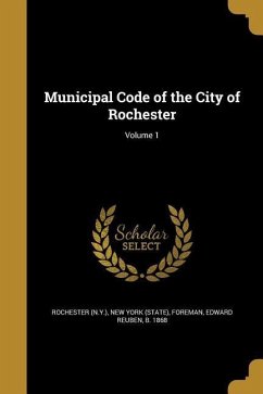 Cover Municipal Code of the City of Rochester; Volume 1