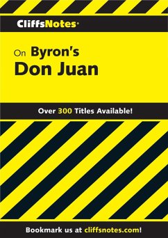 CliffsNotes on Byron's Don Juan (eBook, ePUB) - MacEachen, Dougald B