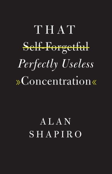 That Self-Forgetful Perfectly Useless Concentration (eBook, ePUB) That Self-Forgetful Perfectly Useless Concentration (eBook, ePUB)