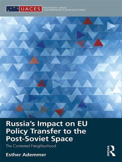 Russia's Impact on EU Policy Transfer to the Post-Soviet Space (eBook, PDF) - Ademmer, Esther