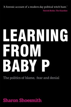 Learning from Baby P (eBook, ePUB) - Shoesmith, Sharon