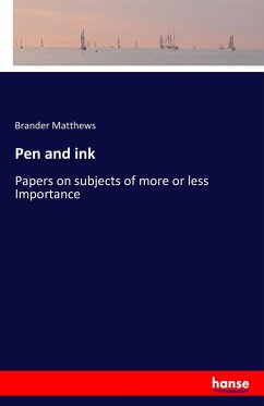 Pen and ink - Matthews, Brander