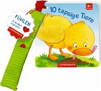 10 tapsige Tiere
