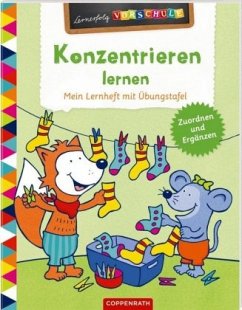 Konzentrieren lernen - Carstens, Birgitt