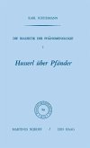 Die Dialektik der Phänomenologie I (eBook, PDF)