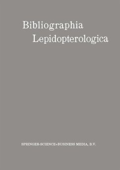 Bibliographia Lepidopterologica (eBook, PDF) - Junk, Wilhelm