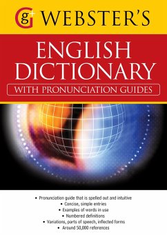 Webster's American English Dictionary (with pronunciation guides) (eBook, ePUB)