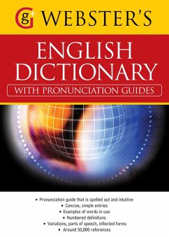 Cover Webster's American English Dictionary (with pronunciation guides) (eBook, ePUB)
