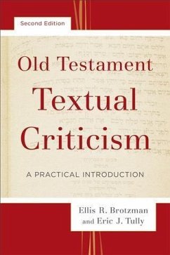 Cover Old Testament Textual Criticism (eBook, ePUB)