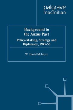 Background to the Anzus Pact (eBook, PDF) - McIntyre, W.