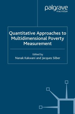 Quantitative Approaches to Multidimensional Poverty Measurement (eBook, PDF)