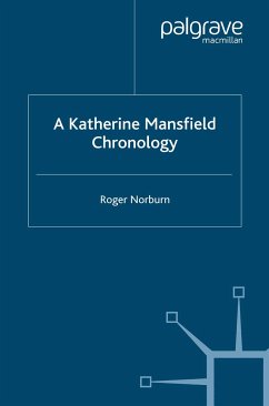 A Katherine Mansfield Chronology (eBook, PDF)
