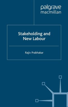 Cover Stakeholding and New labour (eBook, PDF)