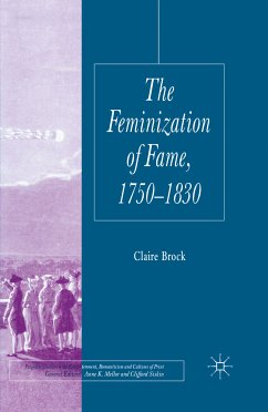 The Feminization of Fame 1750-1830 (eBook, PDF) - Brock, C.