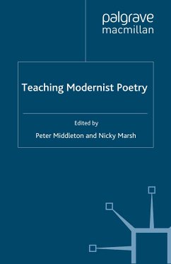 Teaching Modernist Poetry (eBook, PDF)