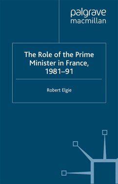 Cover The Role of the Prime Minister in France, 1981-91 (eBook, PDF)