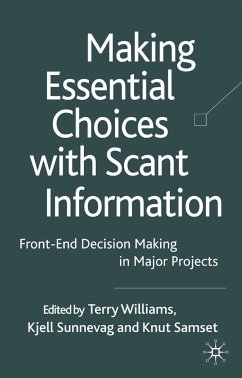 Making Essential Choices with Scant Information (eBook, PDF)