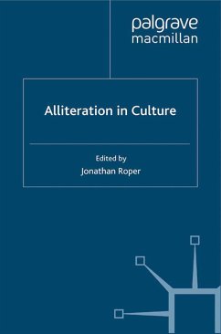 Alliteration in Culture (eBook, PDF)