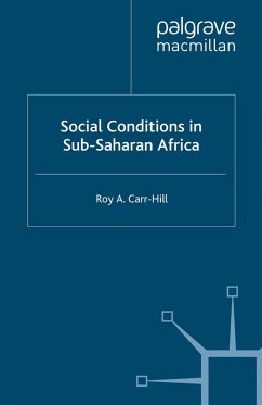 Social Conditions in Sub-Saharan Africa (eBook, PDF) - Carr-Hill, R.