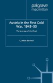 Austria in the First Cold War, 1945-55 (eBook, PDF)