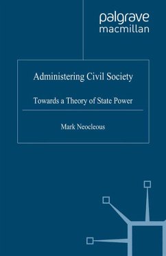 Administering Civil Society (eBook, PDF) - Neocleous, M.