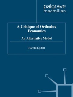 Cover A Critique of Orthodox Economics (eBook, PDF)