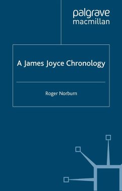Cover A James Joyce Chronology (eBook, PDF)