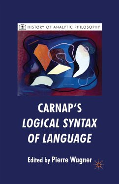 Carnap's Logical Syntax of Language (eBook, PDF)
