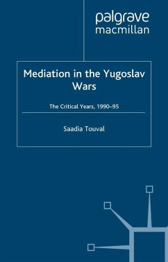Cover Mediation in the Yugoslav Wars (eBook, PDF)