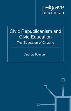 Civic Republicanism and Civic Education (eBook, PDF)