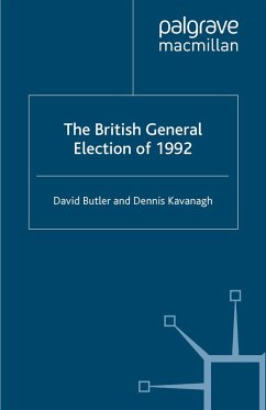 The British General Election of 1992 (eBook, PDF) - Butler, D.; Kavanagh, D.