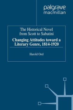 The Historical Novel from Scott to Sabatini (eBook, PDF)