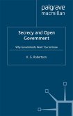 Secrecy and Open Government (eBook, PDF)