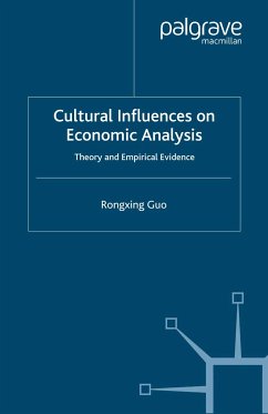 Cultural Influences on Economic Analysis (eBook, PDF) - Guo, R.