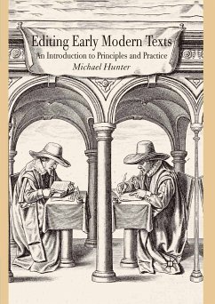 Editing Early Modern Texts (eBook, PDF) - Hunter, Michael