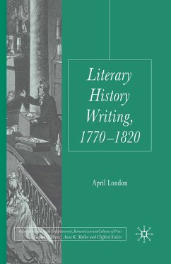 Literary History Writing, 1770-1820 (eBook, PDF)