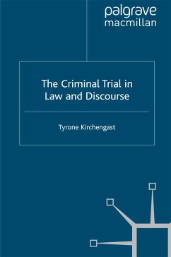 The Criminal Trial in Law and Discourse (eBook, PDF)
