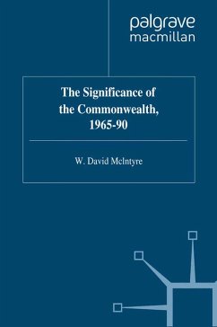 The Significance of the Commonwealth, 1965-90 (eBook, PDF) - McIntyre, W.