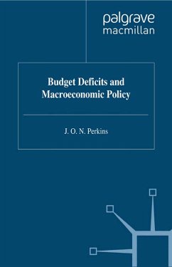 Budget Deficits and Macroeconomic Policy (eBook, PDF) - Perkins, J.