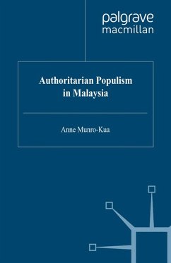 Authoritarian Populism in Malaysia (eBook, PDF) - Munro-Kua, A.