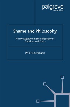 Shame and Philosophy (eBook, PDF)