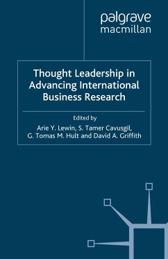 Thought Leadership in Advancing International Business Research (eBook, PDF)