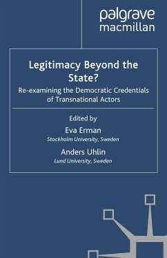 Legitimacy Beyond the State? (eBook, PDF) - Erman, Eva; Uhlin, Anders