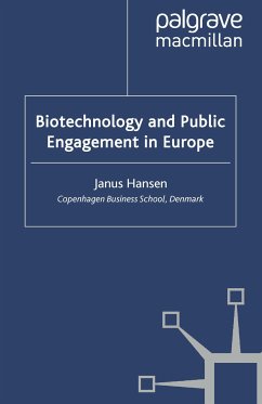 Biotechnology and Public Engagement in Europe (eBook, PDF) - Hansen, J.