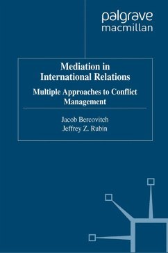 Mediation in International Relations (eBook, PDF) - Bercovitch, J.; Rubin, J.