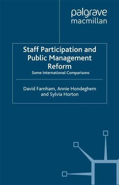 Staff Participation and Public Management Reform (eBook, PDF)