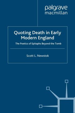 Quoting Death in Early Modern England (eBook, PDF)