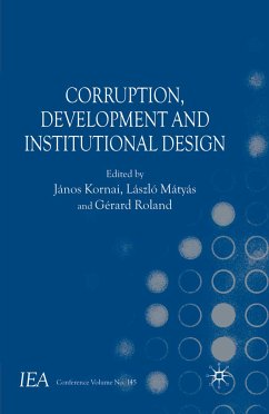 Corruption, Development and Institutional Design (eBook, PDF)