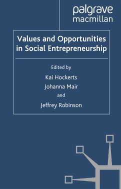 Values and Opportunities in Social Entrepreneurship (eBook, PDF)