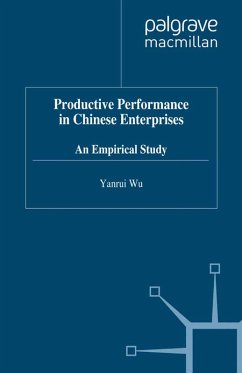 Productive Performance of Chinese Enterprises (eBook, PDF) - Wu, Y.